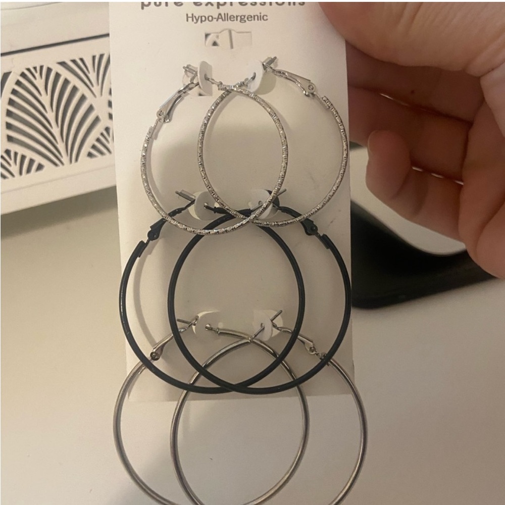 Hoop earrings -‎ multi color